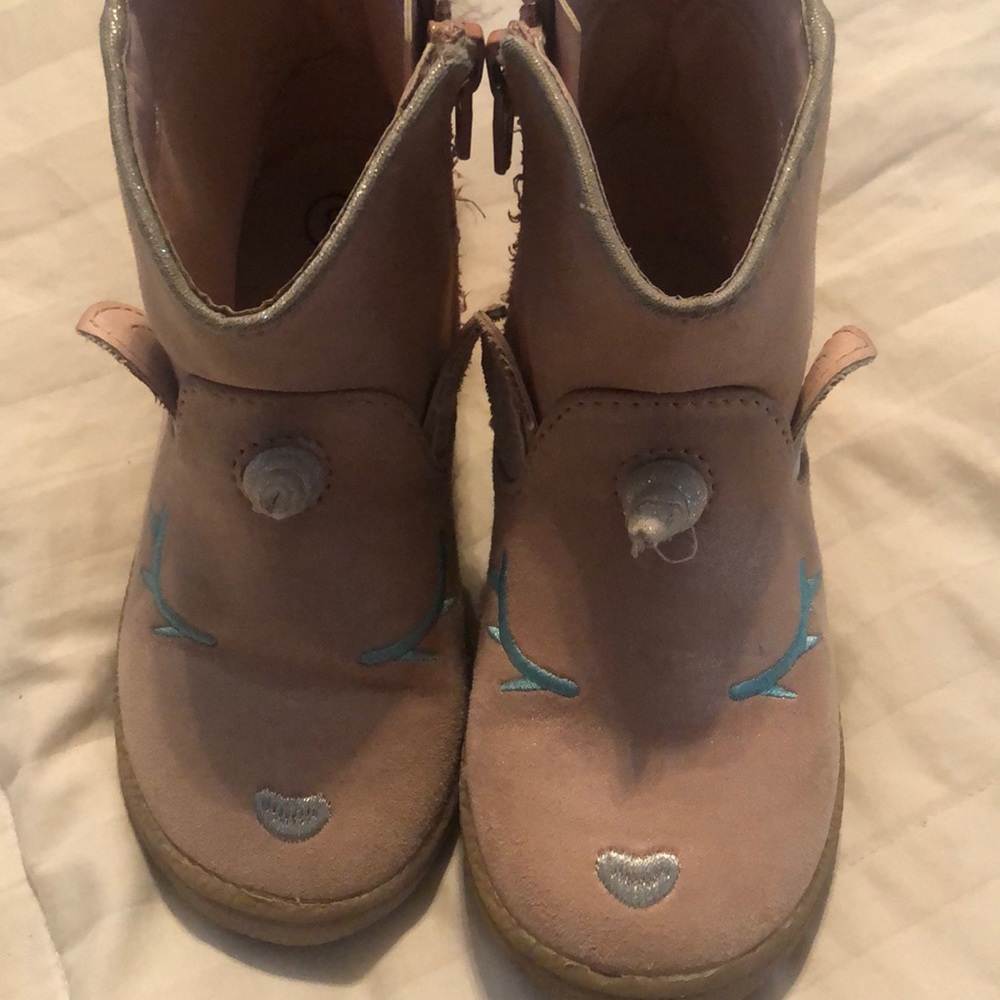 Unicorn ankle boots